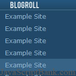 How to Create a Beautiful Dropdown Blogroll Without JavaScript?
