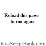 Màu nền ngẫu nhiên khi reload © JavaScriptBank.com