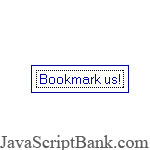 Nút tạo Bookmark