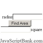 Area Calculator 2 © JavaScriptBank.com