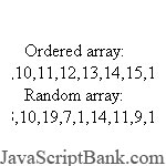 Array Randomizer © JavaScriptBank.com