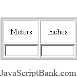 Distance Unit Conversion Calculator © JavaScriptBank.com