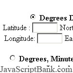 Latitude-Longitude Converter