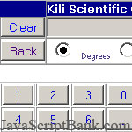 Scientific Calculator © JavaScriptBank.com
