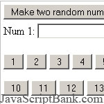 Sum of two random numbers © JavaScriptBank.com