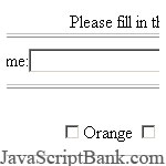 Kiểm tra dữ liệu cho form © JavaScriptBank.com