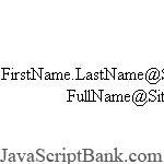 E-mail de validation © JavaScriptBank.com