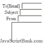 Mẫu gửi email © JavaScriptBank.com