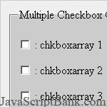 Check/Uncheck Multiple Checkboxes