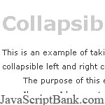 Collapsible 3-Column Layout © JavaScriptBank.com