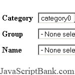Hộp chọn động © JavaScriptBank.com