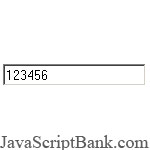 Validation (Number) © JavaScriptBank.com