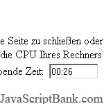 CPU Burner © JavaScriptBank.com