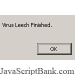 Faking Infected Virus Computer © JavaScriptBank.com