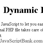 Dynamic PHP Picture Viewer © JavaScriptBank.com