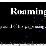 Roaming Alien © JavaScriptBank.com
