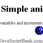 Simple animation © JavaScriptBank.com