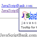 Image and Description tooltip for links © JavaScriptBank.com
