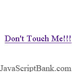 Textbox for touch link