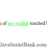 Textlinks onMouseover: eyecatching colorchange animation © JavaScriptBank.com