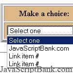 Another Dropdown list box © JavaScriptBank.com