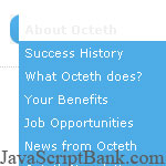 Otech menu