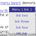 Popup Menu Layers with Menu Hover Effects © JavaScriptBank.com