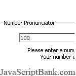 Number Pronunciator