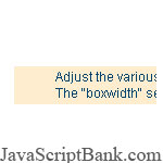 Bounce Scroller © JavaScriptBank.com