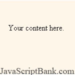 Chữ chạy từ dưới lên trong khung © JavaScriptBank.com