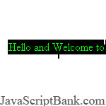 Up-scroll message © JavaScriptBank.com