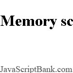 Memory script