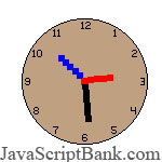 Analog Clock script