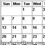 Dynamic Calendar Dropdown Menu
