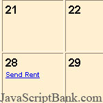 Event Calendar script