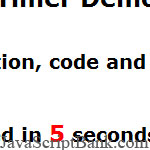 Javascript Countdown Timer redirecting Affiliate Links © JavaScriptBank.com
