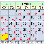 Lunar Calendar script
