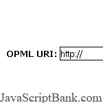 JavaScript OPML Reader