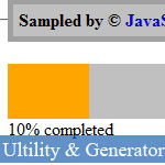 Pourcentage JavaScript barre de chargement : Code u0026 Tutoriel