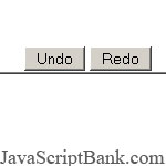 Undo-Redo script © JavaScriptBank.com