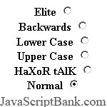 Unsual Typing Editor © JavaScriptBank.com