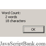 Word Count script